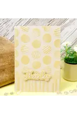 HUNKYDORY CRAFTS LTD. HUNKYDORY MOONSTONE DOODLE DOTS EMBOSSING FOLDER