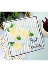 HUNKYDORY CRAFTS LTD. HUNKYDORY MOONSTONE DISTRESSED STRIPES EMBOSSING FOLDER