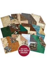 HUNKYDORY CRAFTS LTD. HUNKYDORY CLOCKWORK CURIOSITIES 8x8 PAPER PAD