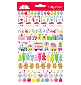 DOODLEBUG DESIGN DOODLEBUG OH WHAT FUN ICONS PUFFY STICKERS