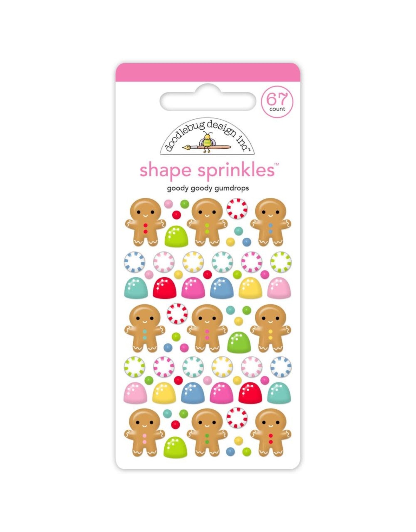 DOODLEBUG DESIGN DOODLEBUG OH WHAT FUN GOODY GOODY GUMDROPS ENAMEL DOTS