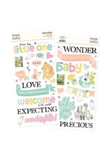 SIMPLE STORIES SIMPLE STORIES CLASSIC POOH BABY FOAM STICKERS 44/PK