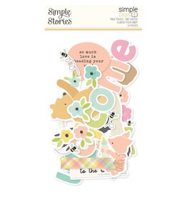 SIMPLE STORIES SIMPLE STORIES SIMPLE PAGES CLASSIC POOH BABY PAGE PIECES 14/PK