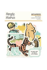 SIMPLE STORIES SIMPLE STORIES CLASSIC POOH BABY BITS & PIECES 56/PK