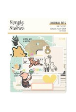 SIMPLE STORIES SIMPLE STORIES CLASSIC POOH BABY JOURNAL BITS & PIECES 40/PK