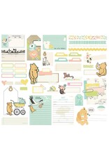 SIMPLE STORIES SIMPLE STORIES CLASSIC POOH BABY JOURNAL BITS & PIECES 40/PK