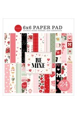 CARTA BELLA CARTA BELLA BE MINE 6x6 PAPER PAD