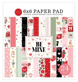 CARTA BELLA CARTA BELLA BE MINE 6x6 PAPER PAD