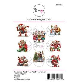 RONRON DESIGNS RONRON DESIGNS FEMMES FESTIVES TOPPERS