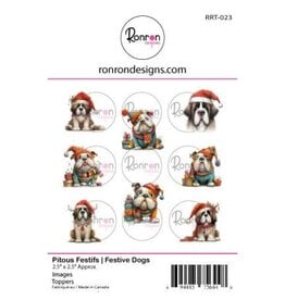 RONRON DESIGNS RONRON DESIGNS PITOUS FESTIFS TOPPERS