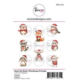 RONRON DESIGNS RONRON DESIGNS AMIS DE NOËL TOPPERS
