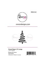 RONRON DESIGNS RONRON DESIGNS GRAND SAPIN FOAM STAMP