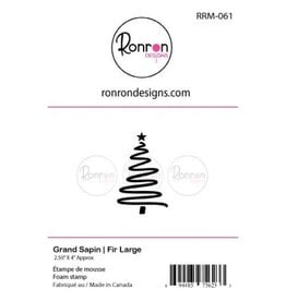 RONRON DESIGNS RONRON DESIGNS GRAND SAPIN FOAM STAMP