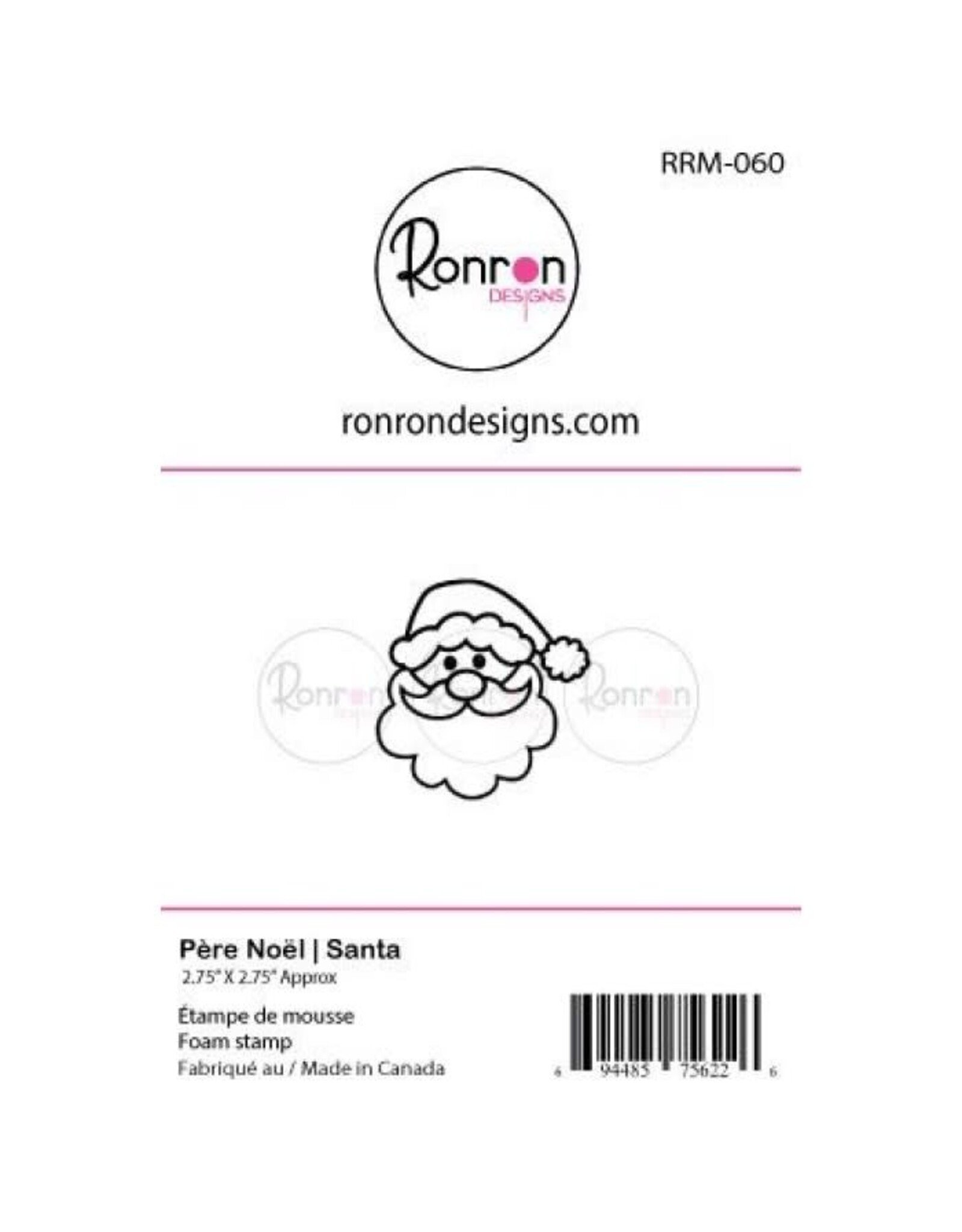 RONRON DESIGNS RONRON DESIGNS PÈRE NOËL FOAM STAMP