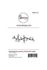 RONRON DESIGNS RONRON DESIGNS GUIRLANDE DE LUMIÈRES FOAM STAMP