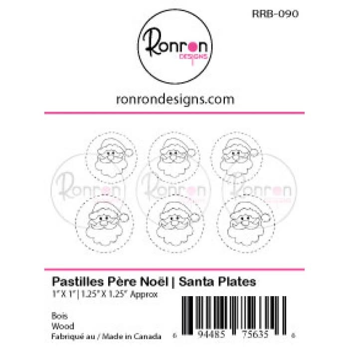 RONRON DESIGNS RONRON DESIGNS PÈRE NOËL WOOD PIECES