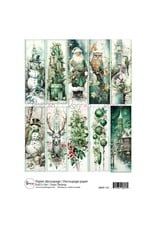 RONRON DESIGNS RONRON DESIGNS NOËL EN VERT RICE PAPER