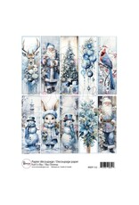 RONRON DESIGNS RONRON DESIGNS NOËL EN BLEU RICE PAPER