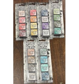RANGER TIM HOLTZ DISTRESS MINI OXIDE INK PAD BUNDLE SET #3