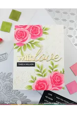 WAFFLE FLOWER WAFFLE FLOWER WITH LOVE WORD DIE SET
