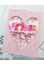 WAFFLE FLOWER WAFFLE FLOWER OVERLAPPING LOVE DIE-N-STENCIL