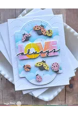 WAFFLE FLOWER WAFFLE FLOWER OVERLAPPING LOVE DIE-N-STENCIL