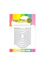 WAFFLE FLOWER WAFFLE FLOWER NESTING PIERCING CLASSIC LABELS DIE SET