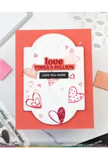 WAFFLE FLOWER WAFFLE FLOWER NESTING PIERCING CLASSIC LABELS DIE SET