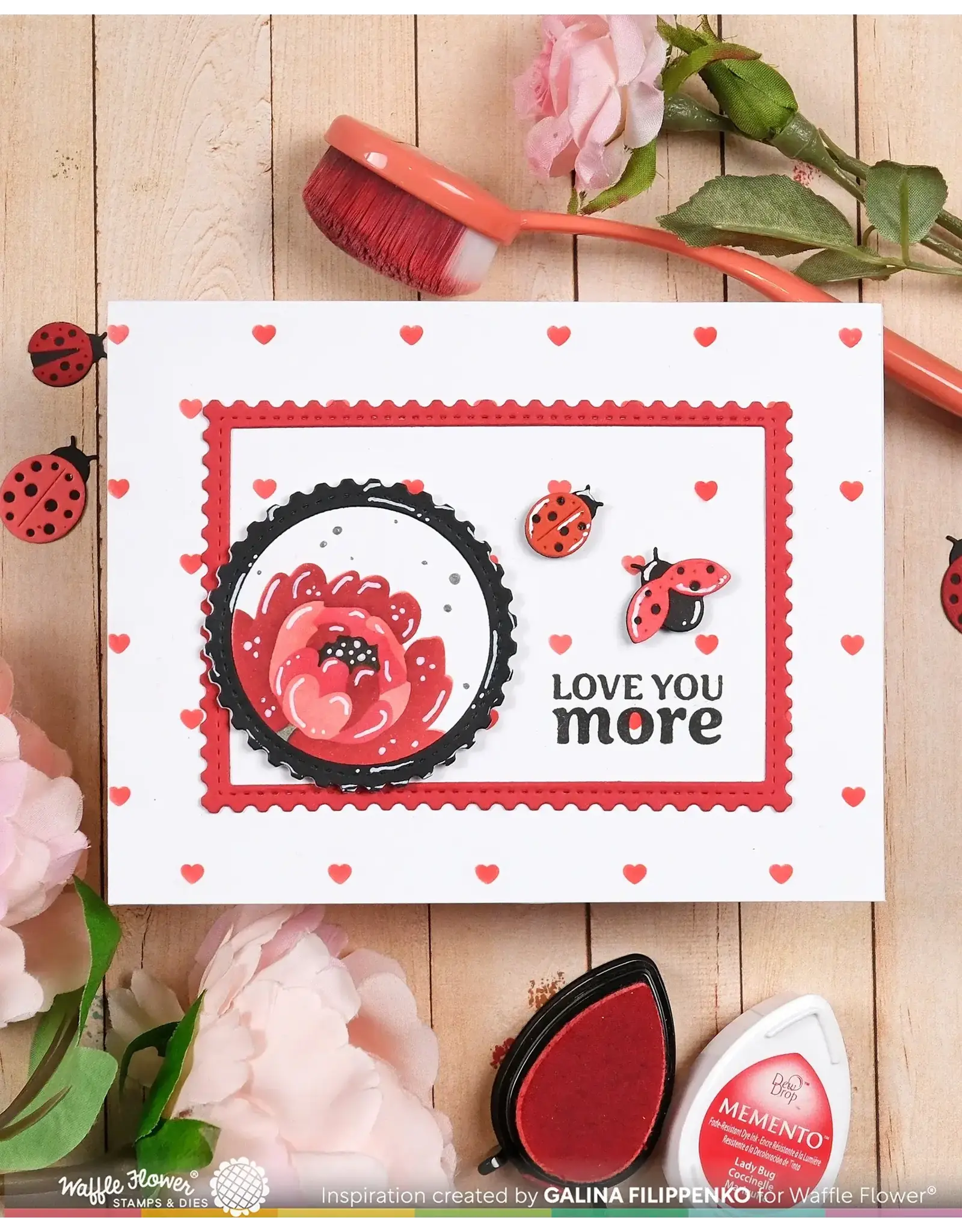 WAFFLE FLOWER WAFFLE FLOWER LADYBUG DIE SET