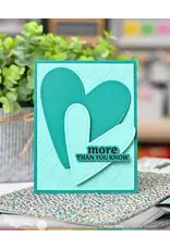 WAFFLE FLOWER WAFFLE FLOWER DOUBLE STITCHED HEARTS DIE SET