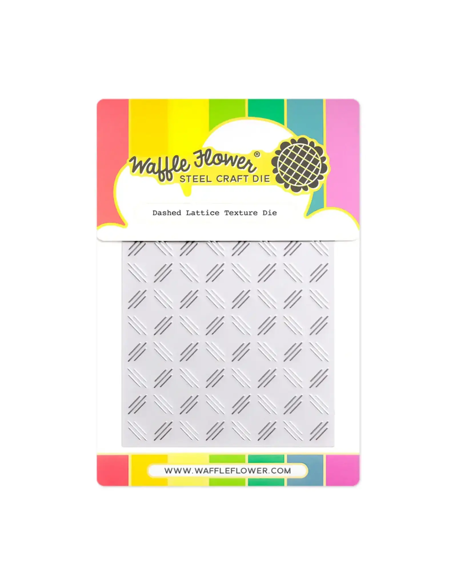 WAFFLE FLOWER WAFFLE FLOWER DASHED LATTICE TEXTURE DIE