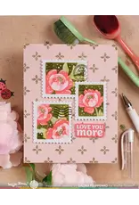 WAFFLE FLOWER WAFFLE FLOWER DASHED LATTICE DOTS STENCIL SET