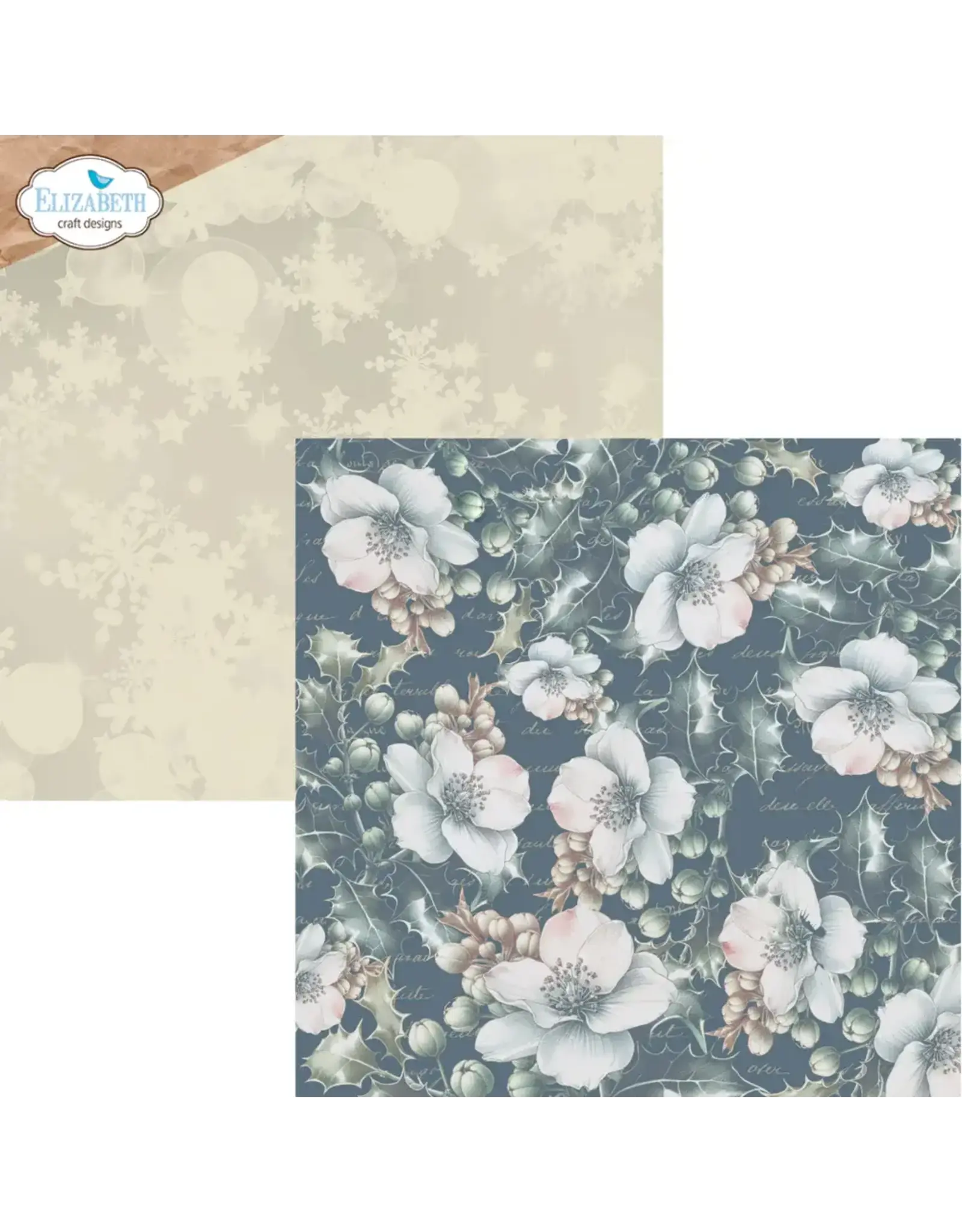 ELIZABETH CRAFT DESIGNS ELIZABETH CRAFT DESIGNS WINTER WANDERLUST 12x12 PATTERENED PAPER PACK