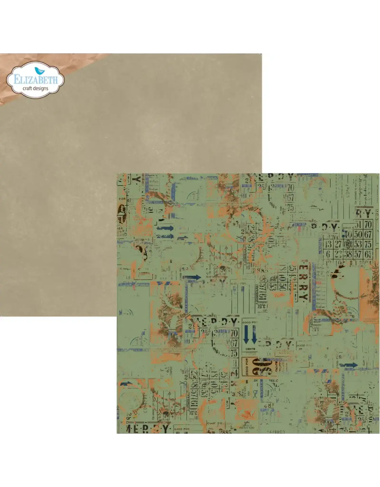 ELIZABETH CRAFT DESIGNS ELIZABETH CRAFT DESIGNS WINTER WANDERLUST 12x12 PATTERENED PAPER PACK