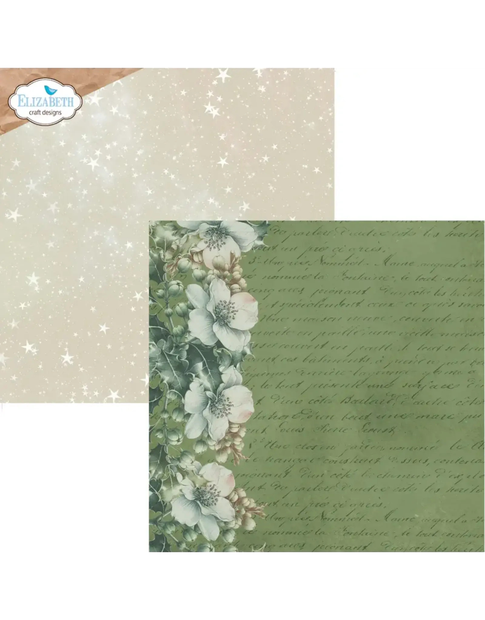 ELIZABETH CRAFT DESIGNS ELIZABETH CRAFT DESIGNS WINTER WANDERLUST 12x12 PATTERENED PAPER PACK