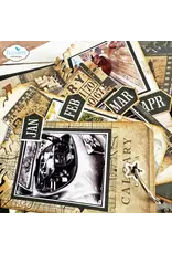 ELIZABETH CRAFT DESIGNS ELIZABETH CRAFT DESIGNS PLANNER ESSENTIALS MONTHS CLEAR STAMP SET