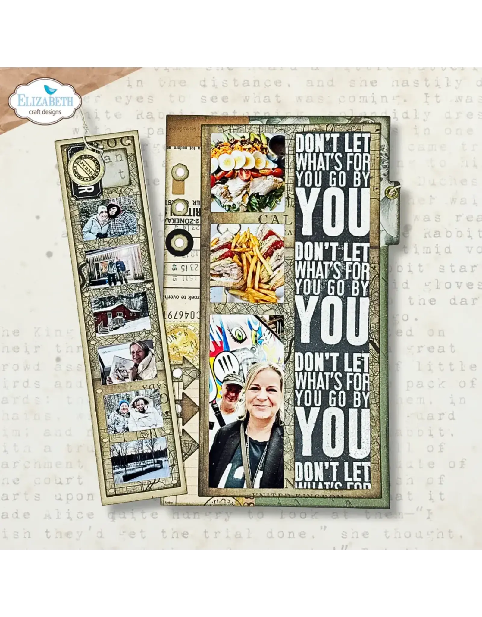 ELIZABETH CRAFT DESIGNS ELIZABETH CRAFT DESIGNS PLANNER ESSENTIALS MONTHS CLEAR STAMP SET