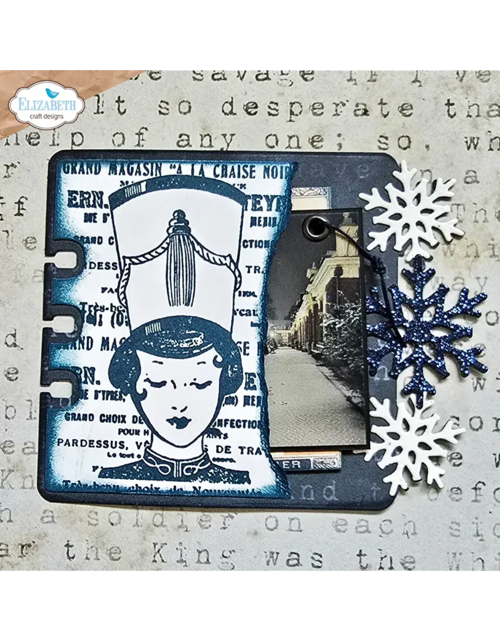 ELIZABETH CRAFT DESIGNS ELIZABETH CRAFT DESIGNS PLANNER ESSENTIALS WINTER STORY CLEAR STAMP SET