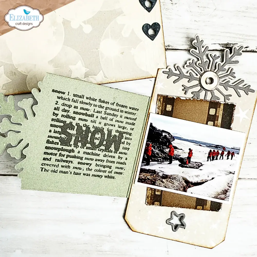 ELIZABETH CRAFT DESIGNS ELIZABETH CRAFT DESIGNS PLANNER ESSENTIALS WINTER STORY CLEAR STAMP SET