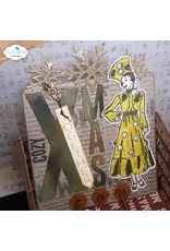 ELIZABETH CRAFT DESIGNS ELIZABETH CRAFT DESIGNS PLANNER ESSENTIALS GETTING FESTIVE CLEAR STAMP & DIE SET