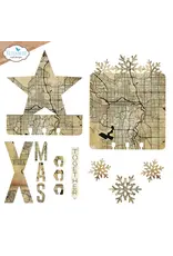 ELIZABETH CRAFT DESIGNS ELIZABETH CRAFT DESIGNS ESTHER GLAS PLANNER ESSENTIALS WINTERCARDS CARDLAB DIE SET