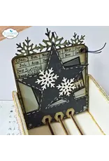 ELIZABETH CRAFT DESIGNS ELIZABETH CRAFT DESIGNS ESTHER GLAS PLANNER ESSENTIALS WINTERCARDS CARDLAB DIE SET