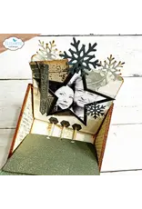 ELIZABETH CRAFT DESIGNS ELIZABETH CRAFT DESIGNS ESTHER GLAS PLANNER ESSENTIALS WINTERCARDS CARDLAB DIE SET