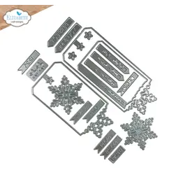 ELIZABETH CRAFT DESIGNS ELIZABETH CRAFT DESIGNS ESTHER GLAS PLANNER ESSENTIALS WINTER TAGS DIE SET