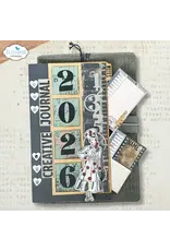ELIZABETH CRAFT DESIGNS ELIZABETH CRAFT DESIGNS ESTHER GLAS PLANNER ESSENTIALS WINDOW OVERLAY 2 DIE SET