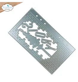 ELIZABETH CRAFT DESIGNS ELIZABETH CRAFT DESIGNS ESTHER GLAS PLANNER ESSENTIALS BRICK FRAME DIE SET