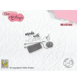 NELLIE SNELLEN NELLIE SNELLEN NELLIE'S CHOICE MADE WITH LOVE 2 CLEAR STAMP
