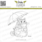 LESIA ZGHARDA DESIGN LESIA ZGHARDA DESIGN CUTE CAT UNDER AN UMBRELLA CLEAR STAMP