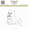 LESIA ZGHARDA DESIGN LESIA ZGHARDA DESIGN GHOST KITTY WITH A CUP OF COFFEE CLEAR STAMP
