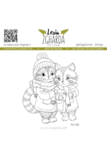 LESIA ZGHARDA DESIGN LESIA ZGHARDA DESIGN COZY WINTER CATS CLEAR STAMP